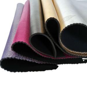 1.5mm 2mm 3mm Elastic Rubber Neoprene Fabric Cr/SBR/SCR Smooth Skin Neoprene Silver Neoprene Coated Fabric