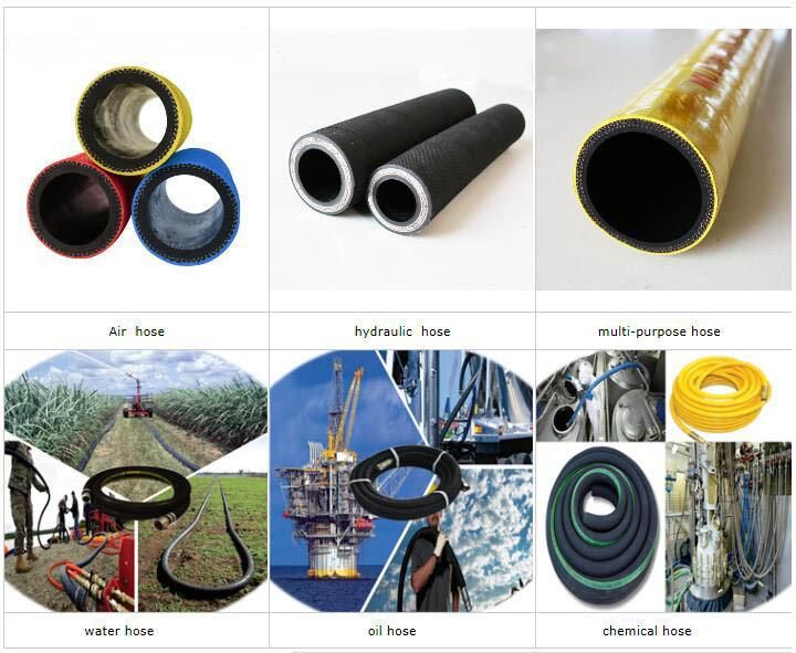 Weather-Resistant Hydraulic Water Pump Suction Rubber Hose