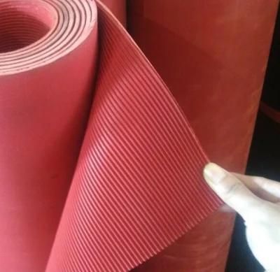 Fine Ribbed Dielectric Rubber Sheet