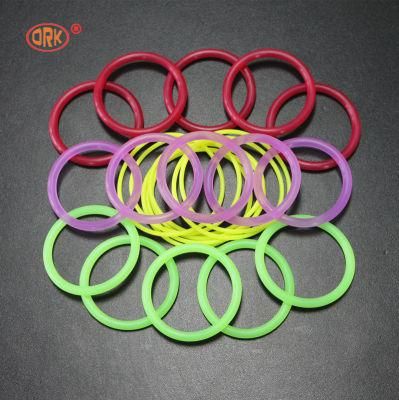 Clear Silicone Colored Rubber O Rings