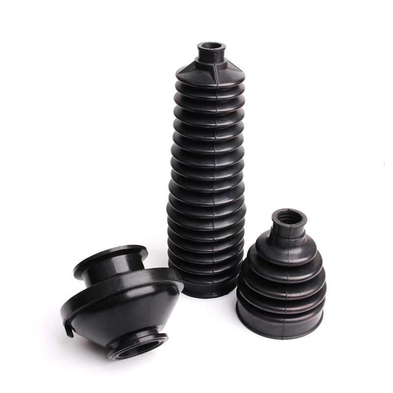 Professional Customized Waterproof Silicone Rubber Bellows OEM Various Silicone Shape