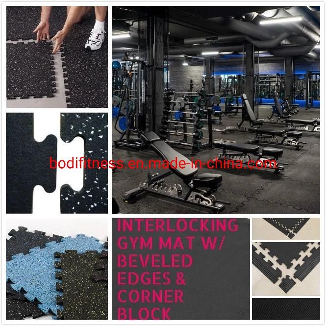 Gym Flooring /Rubber Mats/Rubber Rolls for Fitness House