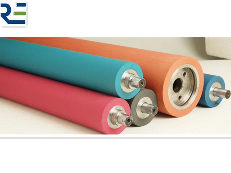 Silicone Rubber Roller for Paper or Textile Industry