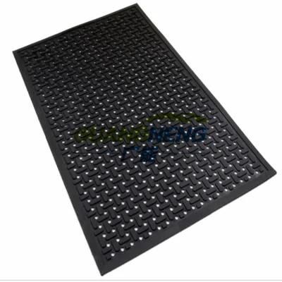 Antibacterial Anti-Slip Drainage Rubber Kitchen Floor Mats/Oil Resistance Rubber Floor