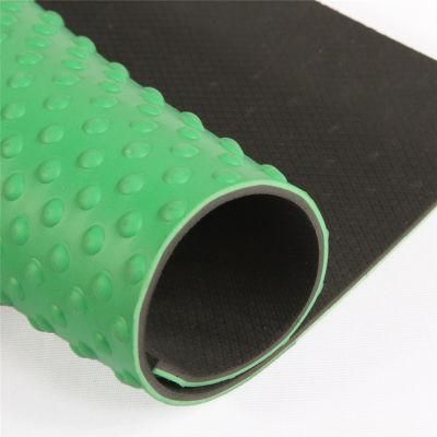 China Factory Anti-Slip Round Button Coin Rubber Mat