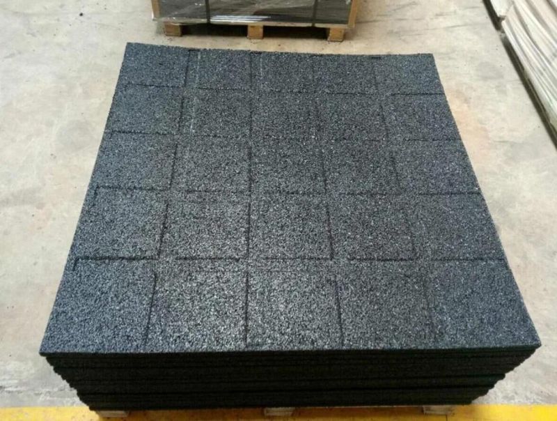 Rubber Floor Mat for Playground Garage Fitness Crossfit Gym