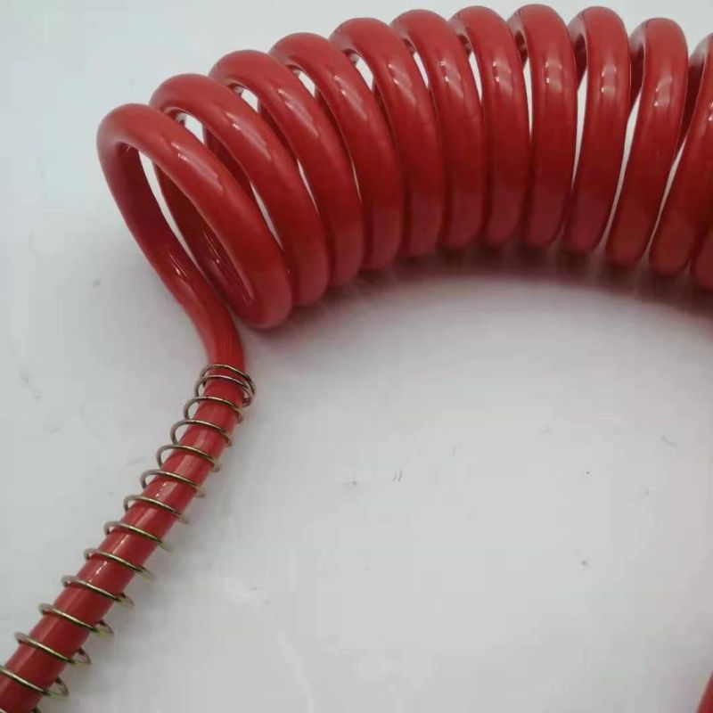 Air Compressor Flex Coil Hoses Coiled Air Lines for Trailer Brake