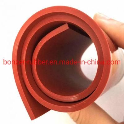 Industrial High Tearing Resistance Heat Resistant Silicone Rubber Sheet