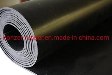 China 5-15 MPa Weather Resistant Acid &amp; Alkali Resistant Industrial FKM Rubber Mat Flooring Sheet