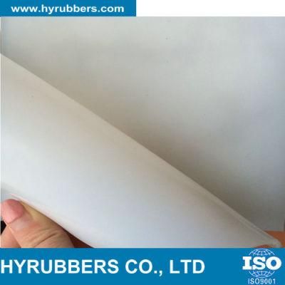 High Temperature Resisitant Transparent Silicone Rubber Sheet with Custom Size and Color