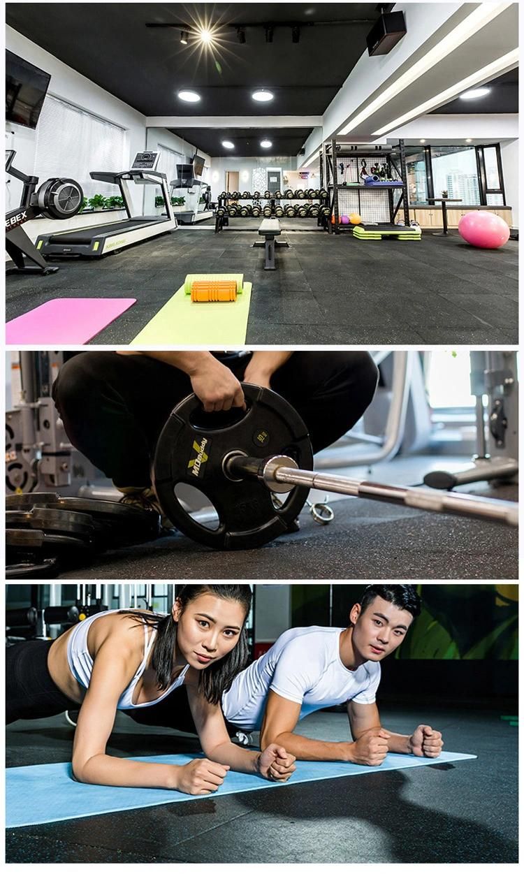 1000mmx 1000mmx 20mm Rubber Gym Flooring/Crossfit Rubber Flooring