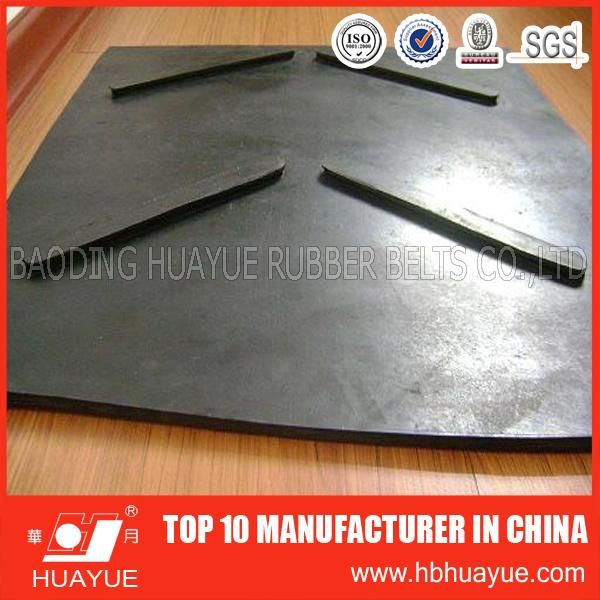 Quality Assured Special Pattern Chevron Rubber Conveyor Belt Huayue Cc Nn Ep St