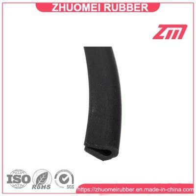 Extruded U Channel Rubber Strip