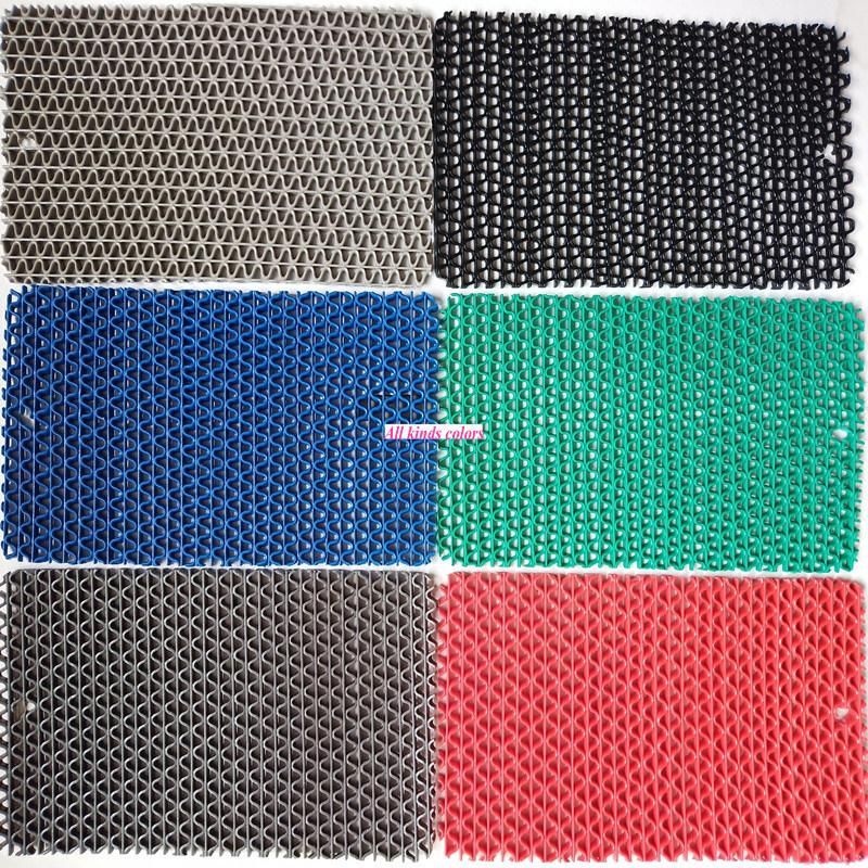 Tear Resistance Bath Toilet Drainage PVC S Mat Swimming Pool Mat