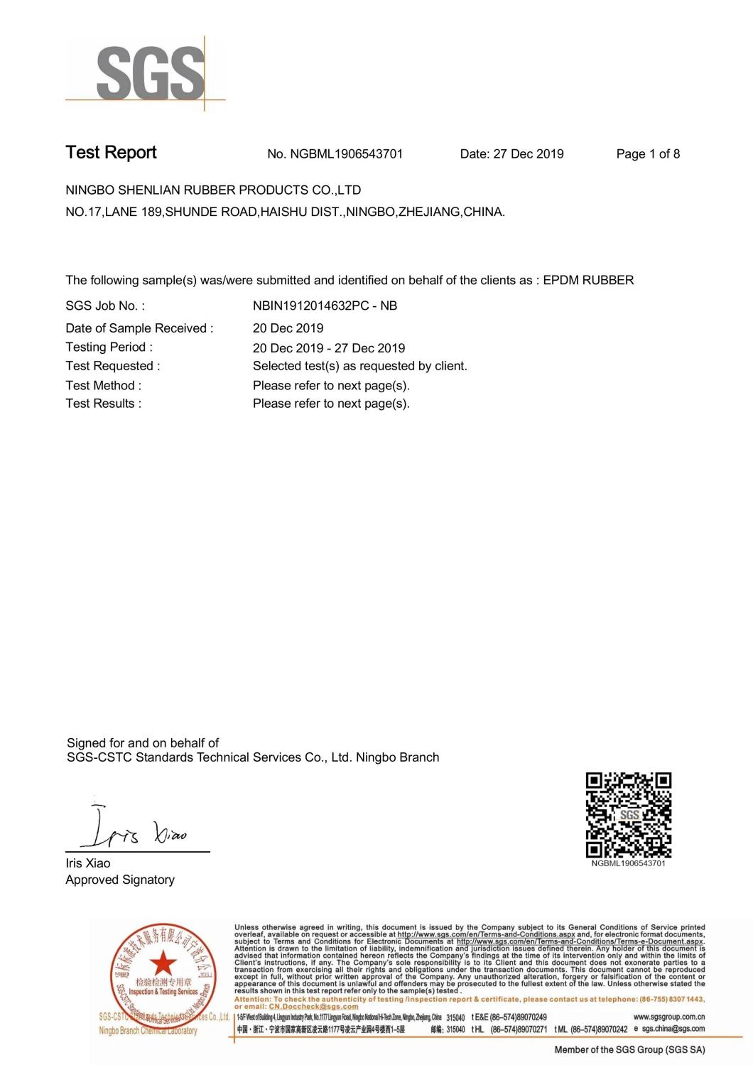 Commercial and Industrial Solar Power Rubber Seal