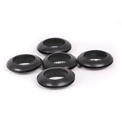 EPDM Oval Round Plain Washer Rubber Eyelet Grommet for Wire Plug Cable