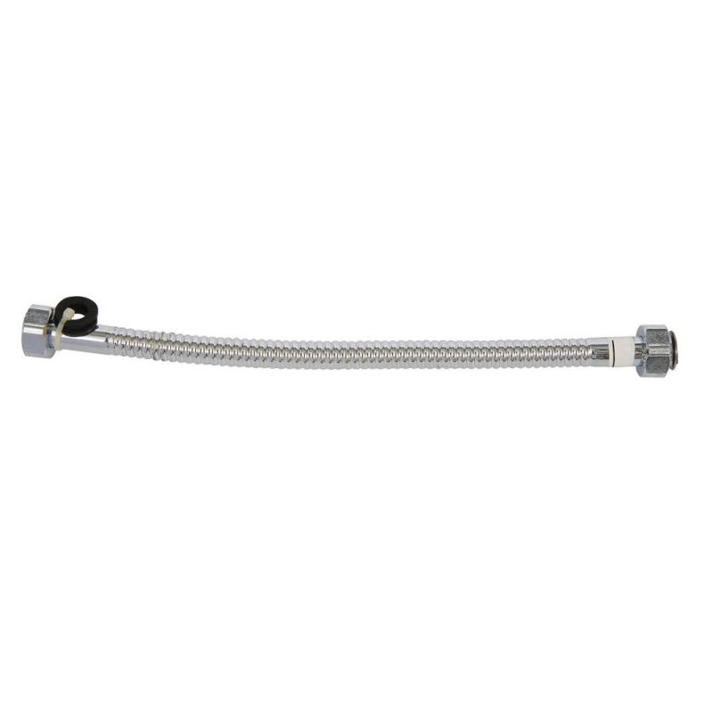 Copper Hose Chrome Plating with Brass+Chrome Nuts