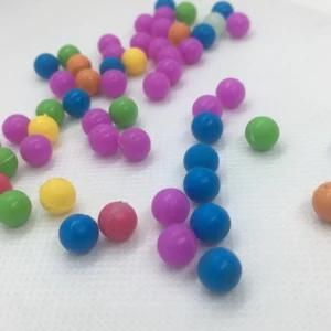 Color Solid Silicone Ball 7mm Elastic Ball Solid Rubber Rubber Ball Rubber Products Processing Custom Amoy Factory