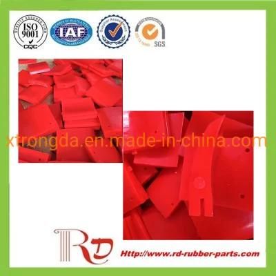 Rubber PU Scraper Blades for Conveyor Belts Cleaning