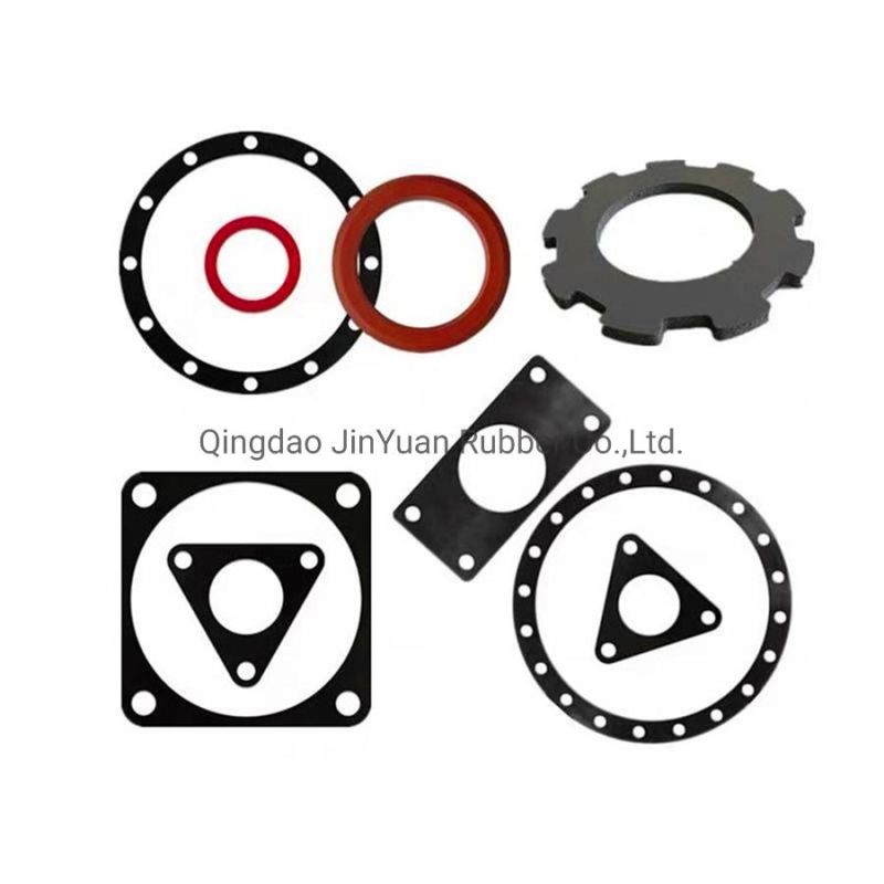 Custom NBR EPDM PUR Silicone Fluorosilicone HNBR Silicone Rubber Seal Gasket for Industry Mechanical Equipment