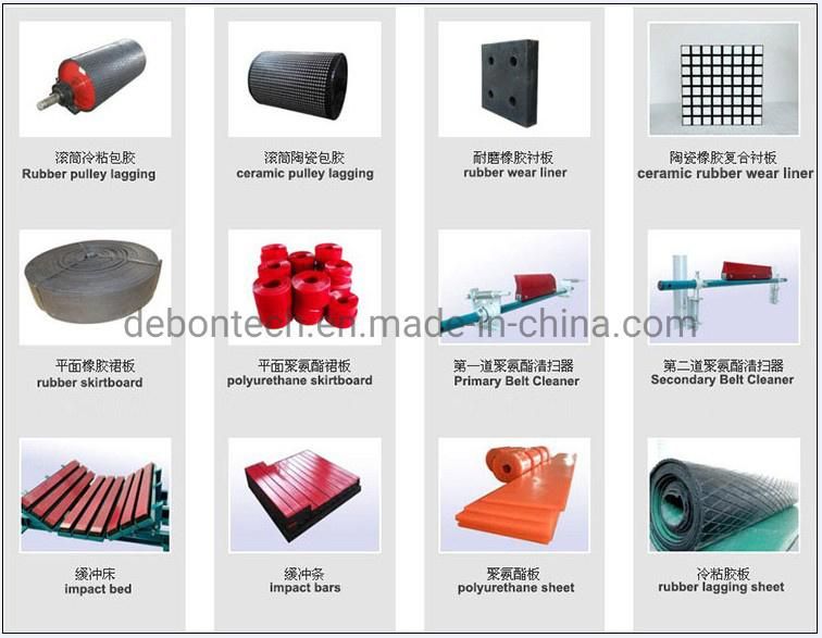 Conveyor Pulley Lagging Diamond Rubber Coated Pulley Rubber Lagging Sheet