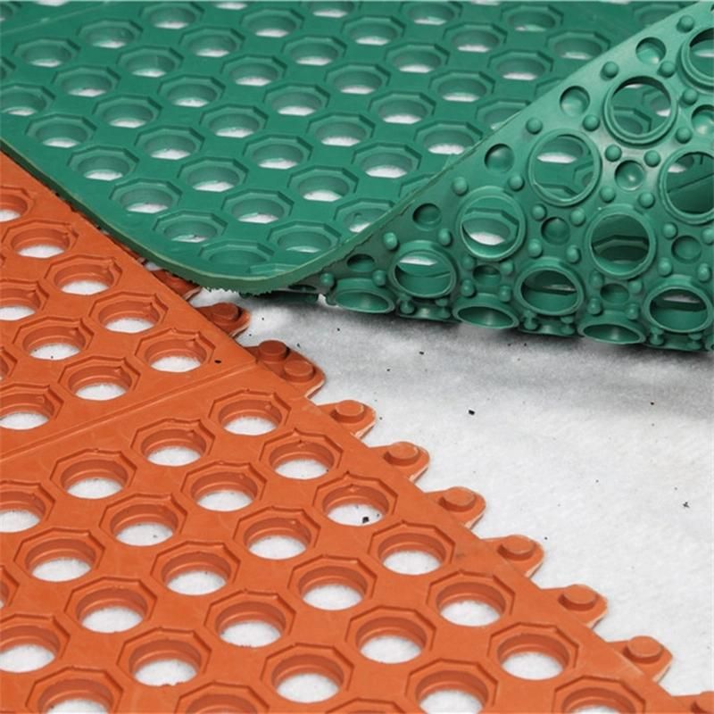 Flooring Type Anti Slip Rubber Floor Matting for Sale