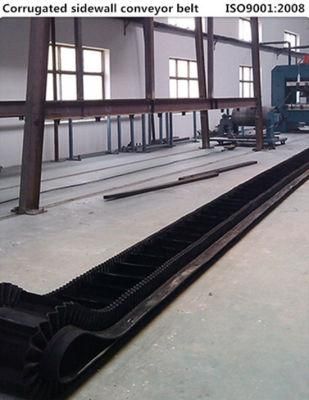 Corrugated Sidewall Rubber Conveyor Belting