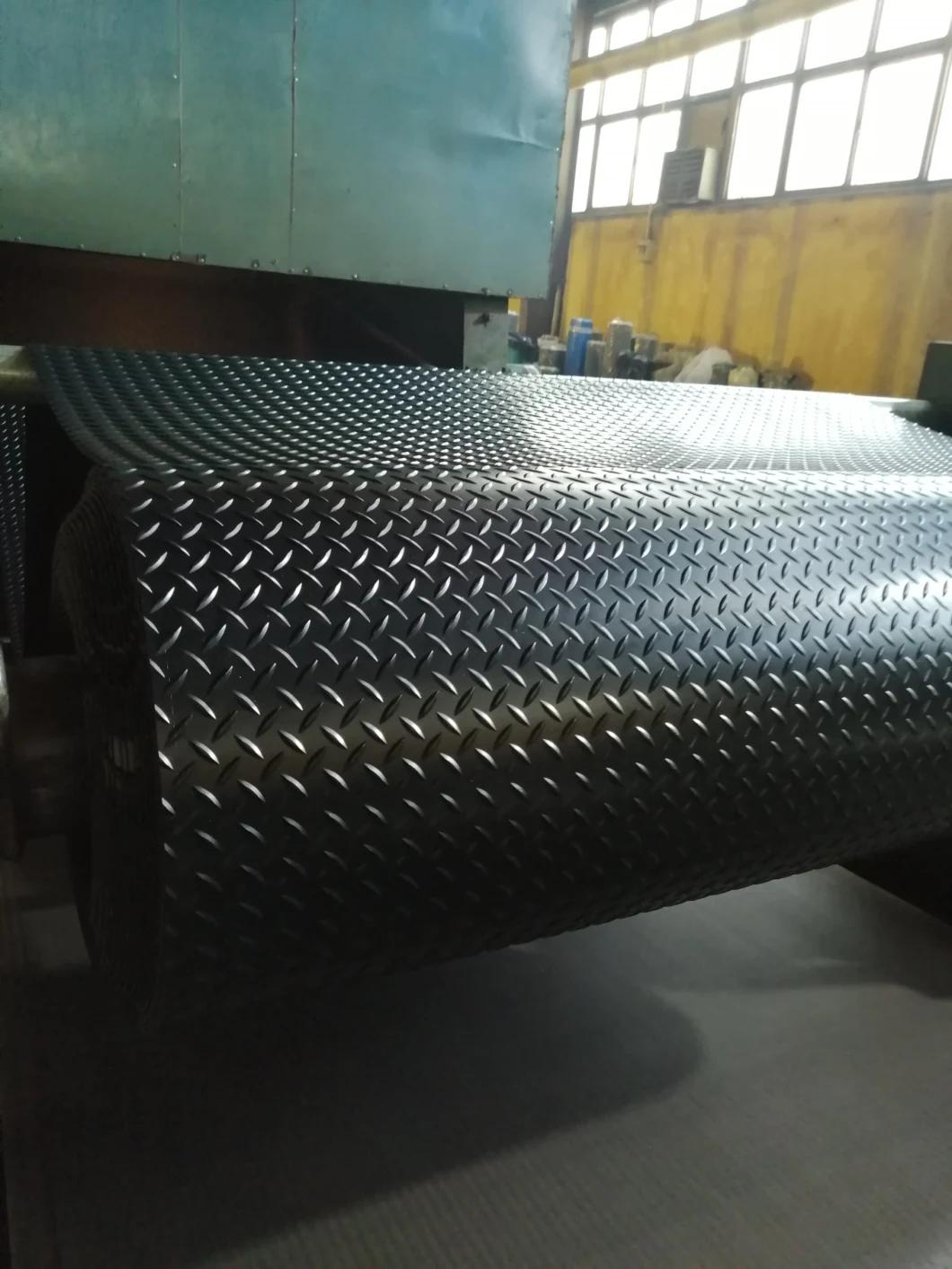 Factory Manufacture 3-6 mm Thickness Anti-Slip Diamond Rubber Floor Mat/Plate