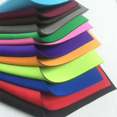 Waterproof Neoprene Composite Fabric Polyester Nylon Rubber Sheet for Neoprene Wetsuit Diving Suit