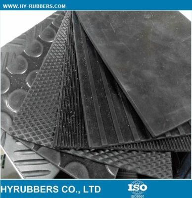 Anti-Slip Fine Ribbed Rubber Sheet