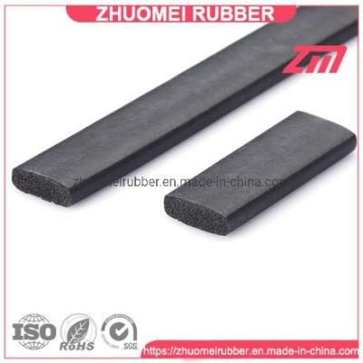 Waterproof Rubber Flat Square Sponge Seal Strip