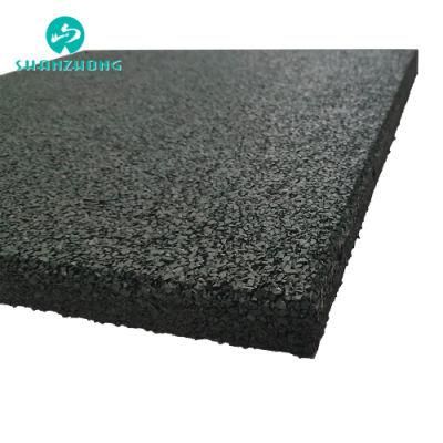 Comfortable and Elastic Gym Area Rubber Floor Mats Carpet Drainage Wear -Resistant Insulation Rubber Tile