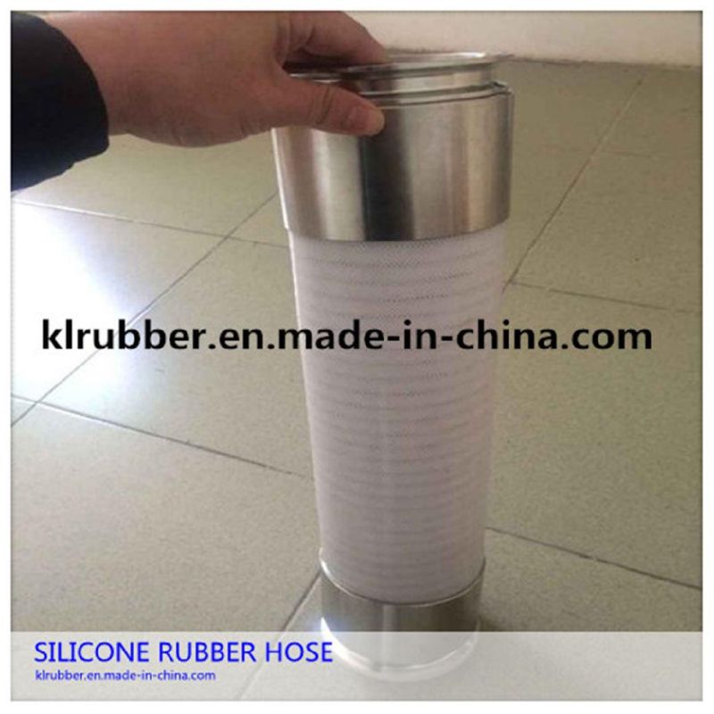 Medical Grade Platinum Cured Transparent Braided Rubber Silicone Tube