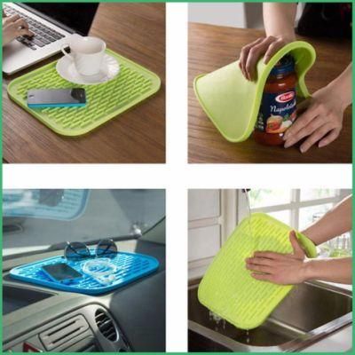 China Factory Customized Silicone Rubber Table Placemat for Kitchenware