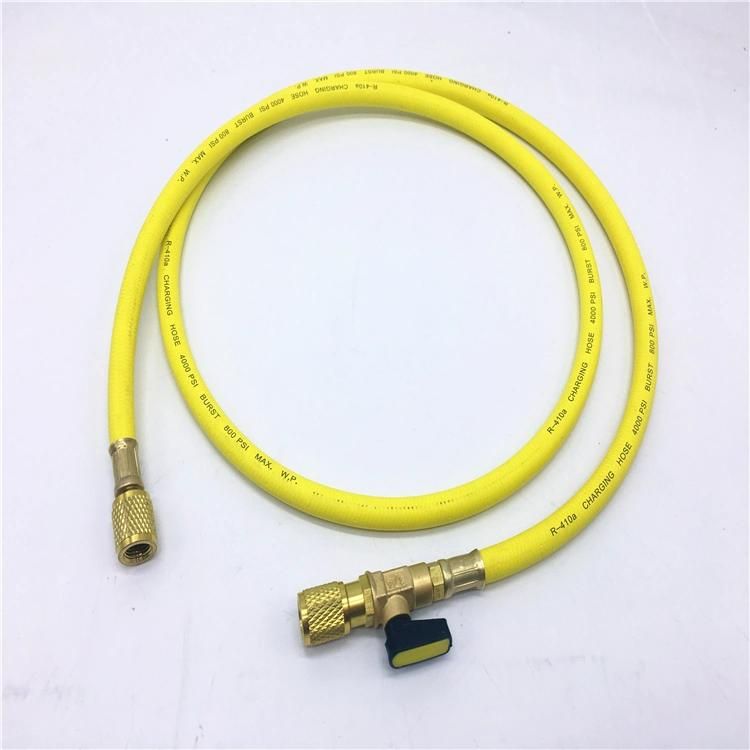 1/4" Inch R410A Charging Freon Flexible Refrigerant Hose