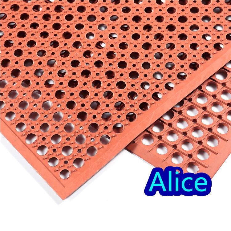Anti-Bacteria Rubber Mat /Hotel Rubber Mat /Oil Resistant Rubber Mat /Drainage Rubber Mat