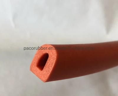 Rubber Sponge Extrusion Flexible Silicone Foam Strip