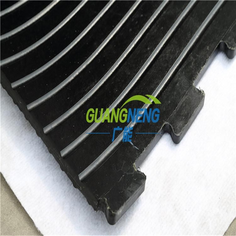 Interlocking Stable Anti-Slip Animal Rubber Mat