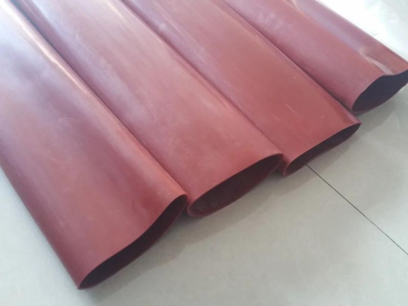 Silicone Sleeve, Silicone Tube, Silicone Pipe, Silicone Tubing for Corona Rollers with Red or Orange Color