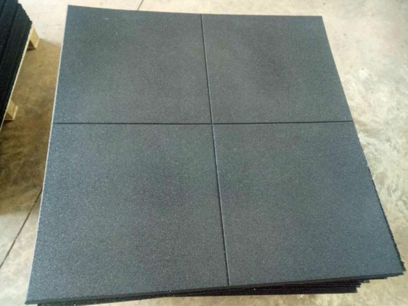 3/4" EPDM Rubber Gym Floor Mats/Sports Rubber Tile