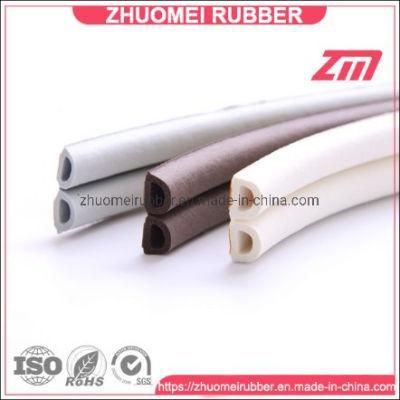 D Shape Self Adhesive Rubber Door Seal Strip