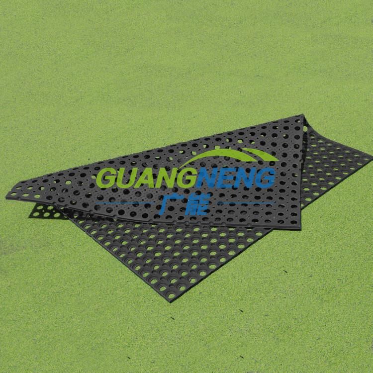Anti-Slip Outdoor Grass Drainage Anti-Bacteria Rubber Mat