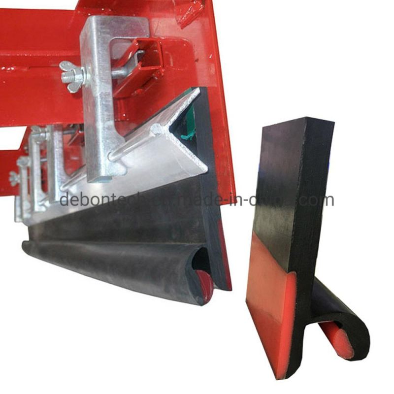 Y Type Double Lips Dual Skirt Rubber Polyurethane Conveyor Skirting