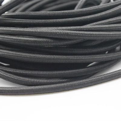 1/4 Inch Flexible Black Nylon Braided Fuel Hose for Automotive