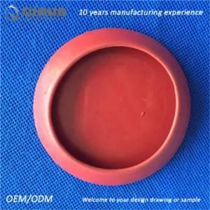 Factory Direct Sale EPDM Custom Rubber Red End Caps