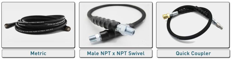 High Pressure Water Jet Hose for Gasoline Washer