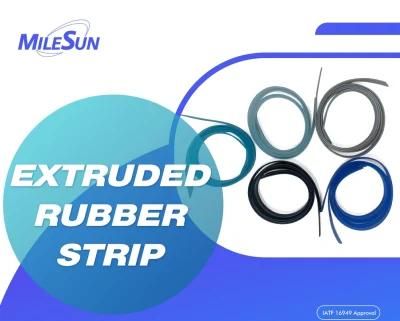 Reach&RoHS UV Resistance Extrusion for Automotive Weatherstrip Extruded Nitrile Rubber Tube