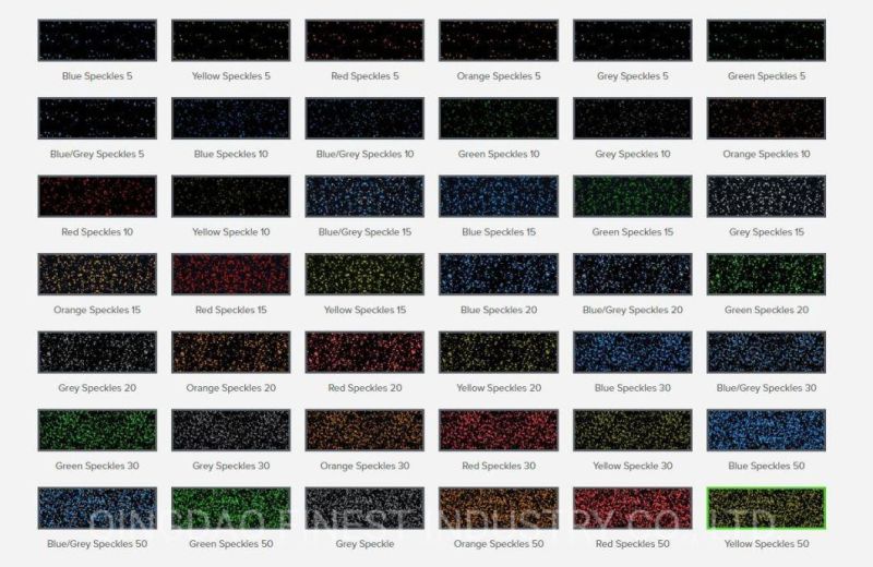 2019 China Manufacturer Wholesale New Style Composite Premium Crossfit Rubber Gym Tile Mat Flooring with Plastic Locking Parts for Gyms Fitness Equipment