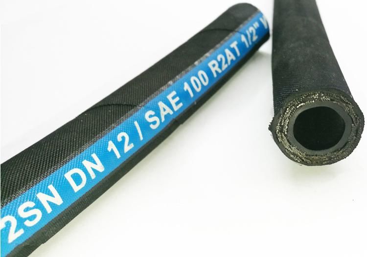 Msha Fireproof Rubber Hose DIN En853 2sn Hebei Factory Fire Fighting Hose