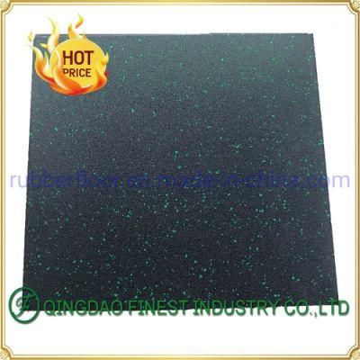 Porless Factory Customized Anti-Slip Shock Absorption EPDM Gym Rubber Flooring Tile Rubber Floor Matting
